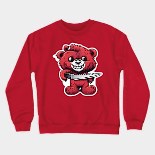 Scare Bear - Red Devil Crewneck Sweatshirt